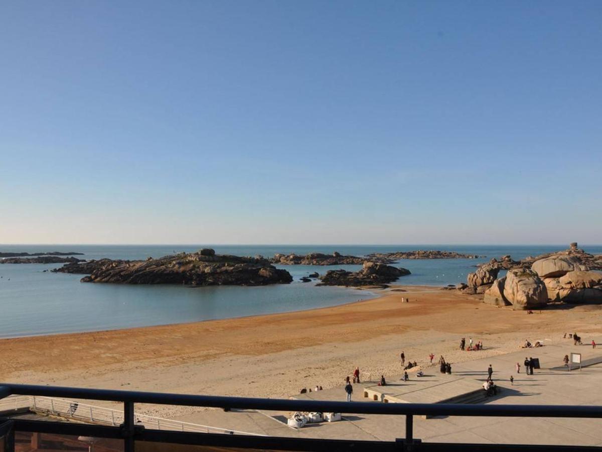 Appartement Terrasse Bord De Mer A Tregastel Avec Parking - Fr-1-368-19 Eksteriør billede